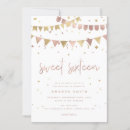 Search for rose gold sweet 16 invitations Modern sweet sixteen