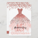 Search for coral quinceanera invitations Quinceañera
