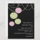 Search for paper lanterns invitations Green