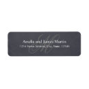 Search for chalkboard wedding return address labels Vintage