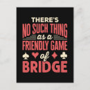 Search for bridge card game postcards Player