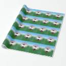 Search for christmas golf wrapping paper Green