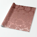 Search for metallic rose gold wrapping paper Elegant