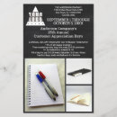 Search for advertising flyers Create your own