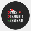 Search for christmas mermaid stickers Holiday bargains