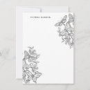 Search for drawings note cards Butterflies