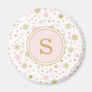 Search for winter snowflake magnets First birthday
