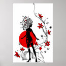 Search for cat silhouette posters White
