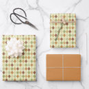 Search for olive green wrapping paper Gingham