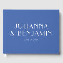 Search for royal blue wedding guest books Minimalist