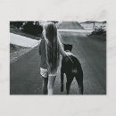 Search for girl with dog postcards Pet