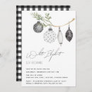 Search for plaid christmas invitations Unique