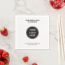 Search for bulk napkins Branded