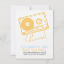 Search for cassette tape save the dates Mixtape