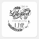 Search for positive motto stickers Typography