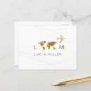 Search for world map postcards Aeroplane