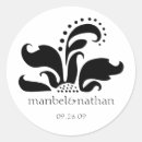 Search for damask design stickers Elegant