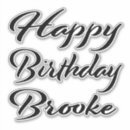 Search for brooks stickers Brooke