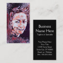 Search for portrait artist business cards Painter