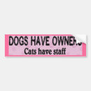 Search for cat humour bumper stickers Cats