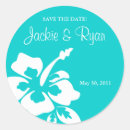 Search for hibiscus wedding stickers Beach