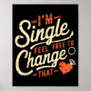 Search for funny singles posters Romance
