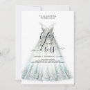 Search for dress shop invitations Yes to the dress