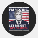 Search for funny i voted stickers Political