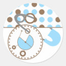 Search for blue polka dots stickers Blue baby shower
