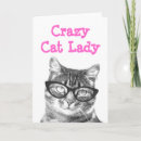 Search for crazy cat lady cards Funny