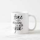 Search for home is wherever mugs Heart