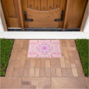 Search for pink floral doormats Flower