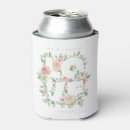 Search for favor wedding can coolers Watercolor
