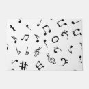 Search for musical notes doormats Pattern