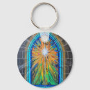 Search for church window key rings Stained glass window