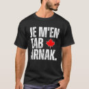 Search for french language tshirts Canadian
