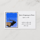 Search for elk business cards Wapiti
