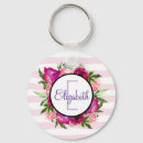 Search for pink rose floral key rings Poppy