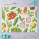 Search for vegetables tissue paper Garden