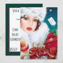 Search for art deco christmas invitations Retro
