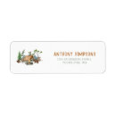 Search for camper return address labels Woodland