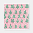 Search for green christmas party napkins Pink