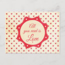 Search for need love postcards Cute