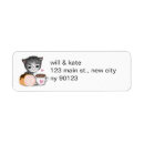 Search for coffee lovers return address labels Kitty