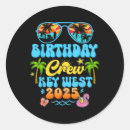Search for birthday crew stickers Ocean