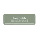 Search for sage return address labels Calligraphy