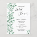 Search for postcard bridal shower invitations Green