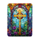 Search for stained glass cross Religion