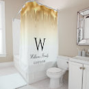 Search for luxury gold shower curtains Stylish