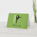 Search for fitness thank you cards Yoga